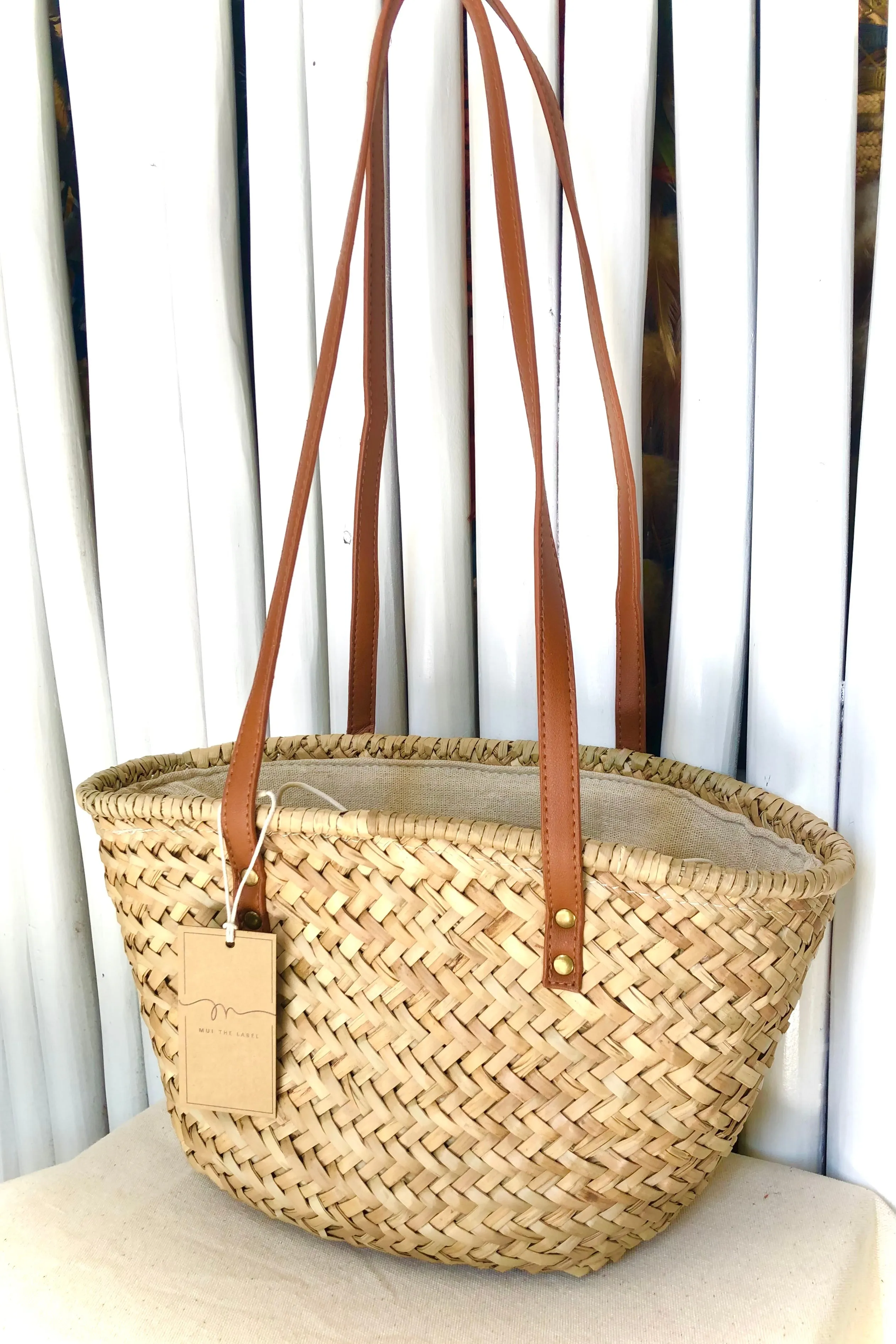 Straw Shoulder Bag