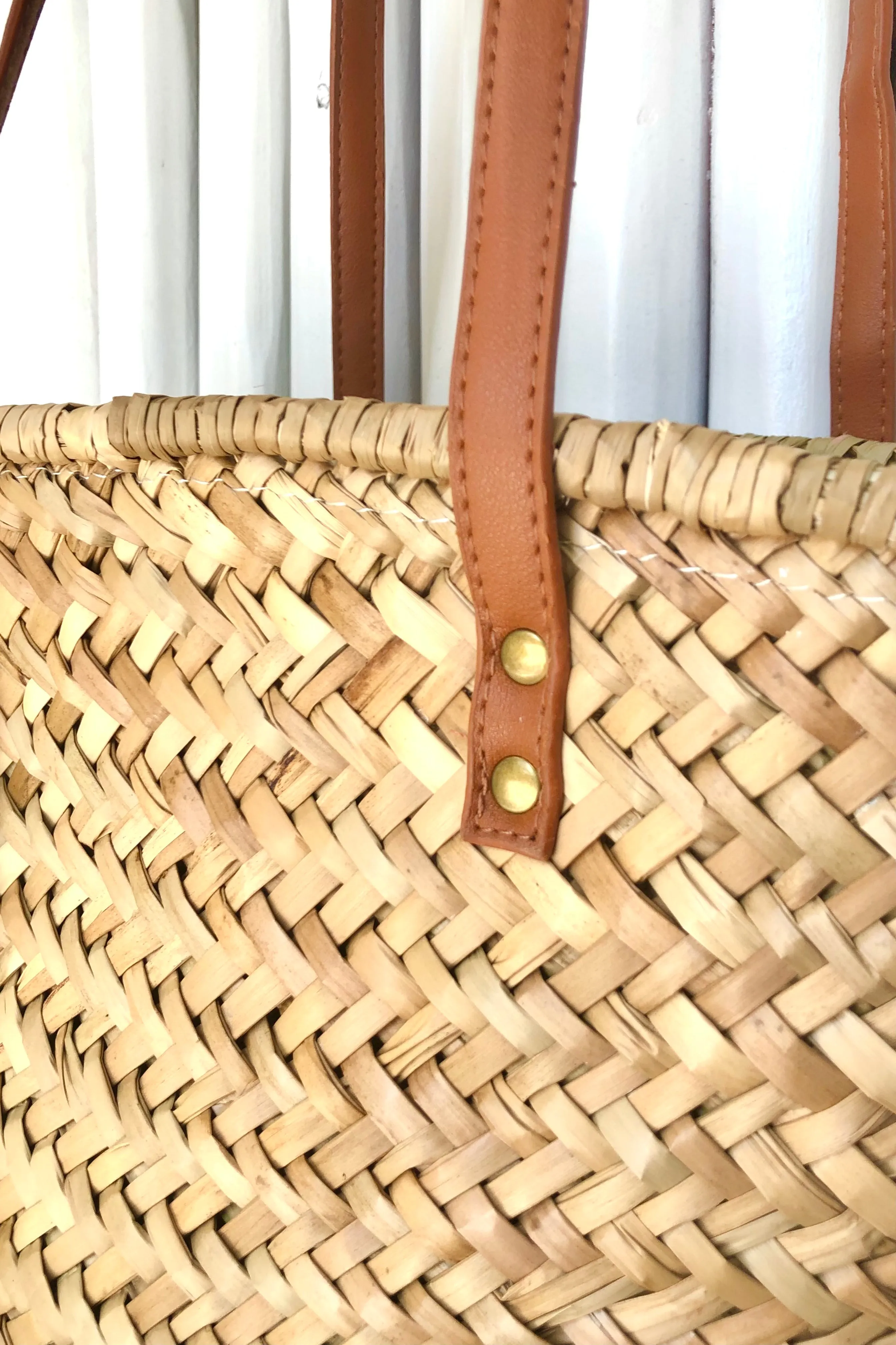 Straw Shoulder Bag