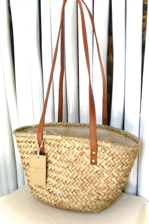 Straw Shoulder Bag