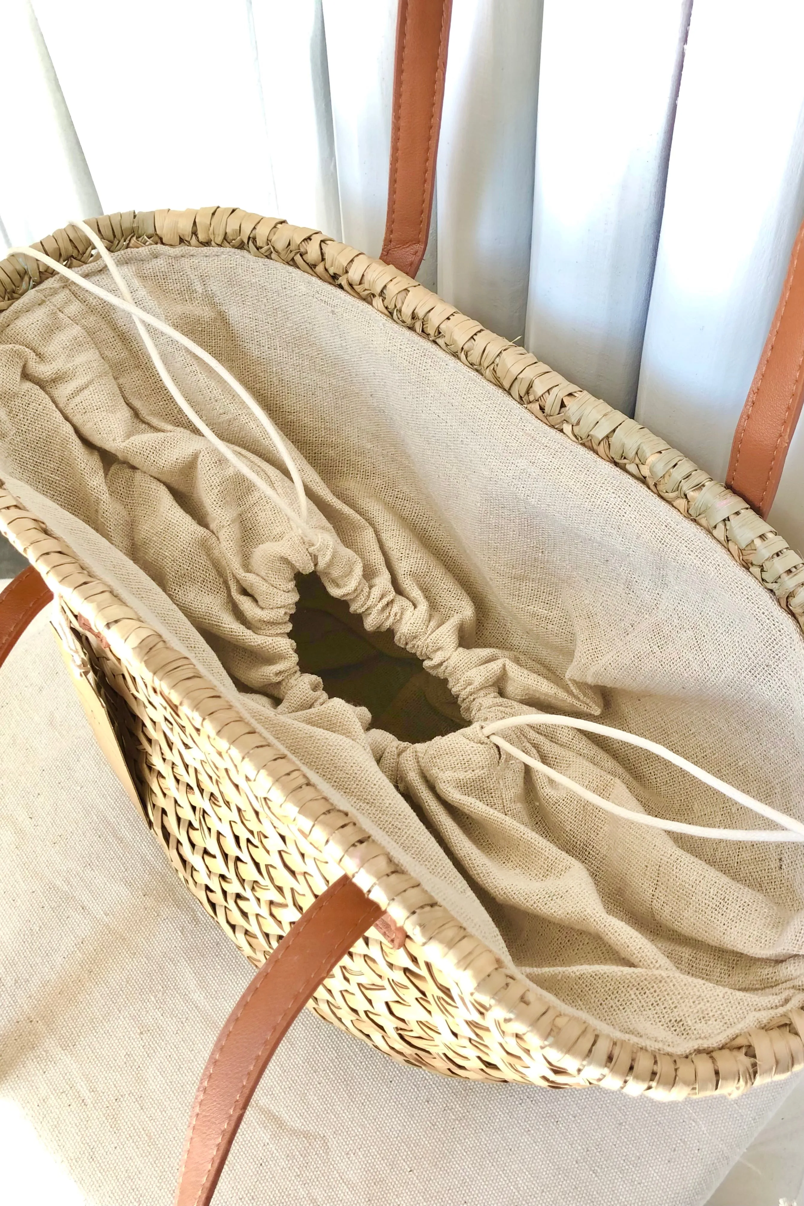 Straw Shoulder Bag