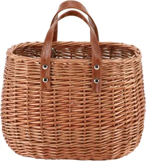 Summer Purse Straw Bag for Women Hand-woven Wicker Purses Rattan Tote Straw Handbag Wicker Beach Bag for Women