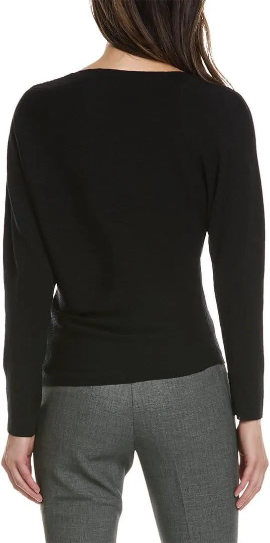 Sunburst Rib Silk-Blend Sweater