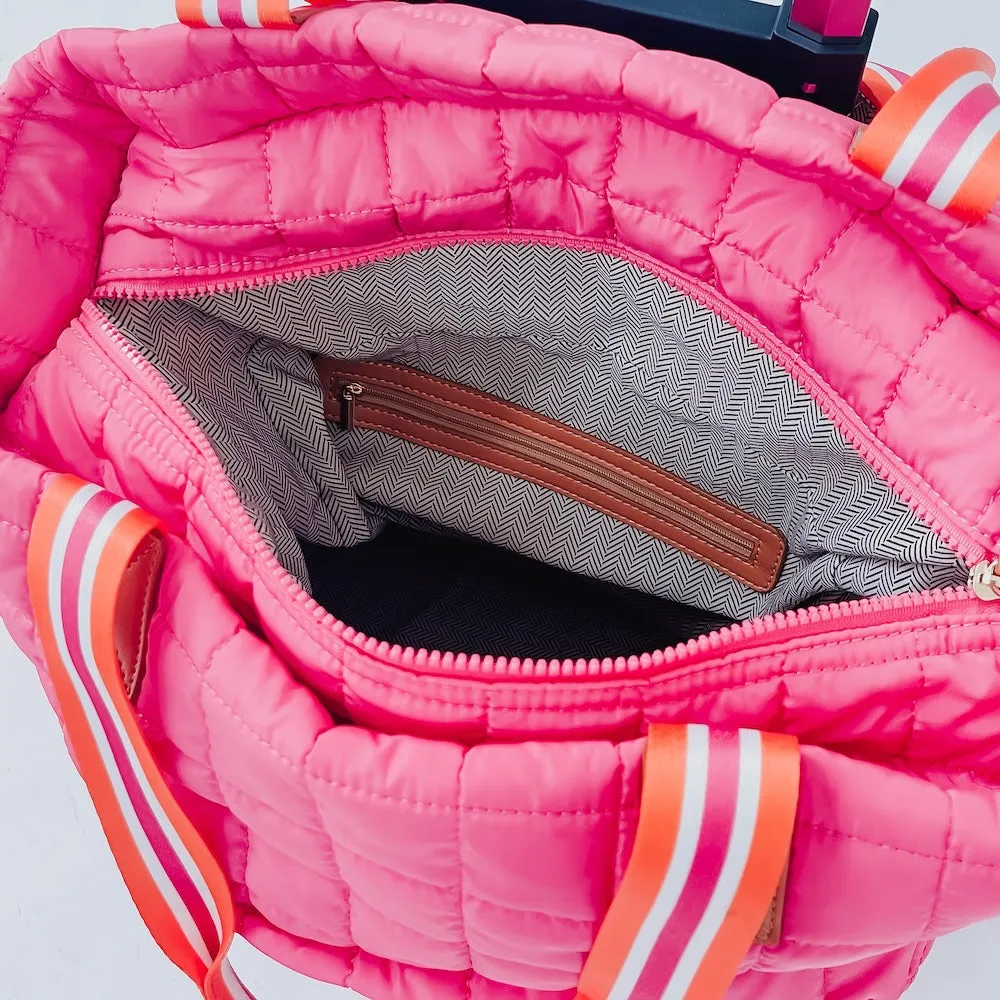 Tenley Quilted Tote Roller Bag **PINK FRIDAY PREORDER