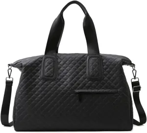 Tote Bag for Women, Large Tote bag with Zipper, Quilted Work Bag Hobo Bag Top Handle Handbag for Travel Work
