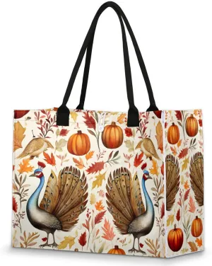 Tote Bag for Women Reusable Canvas Shoulder Bag