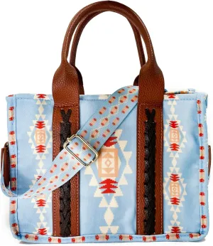 Tote Bag For Women Western Purse Shoulder Bag Aztec Handbag with a Adjustable Guitar Strap