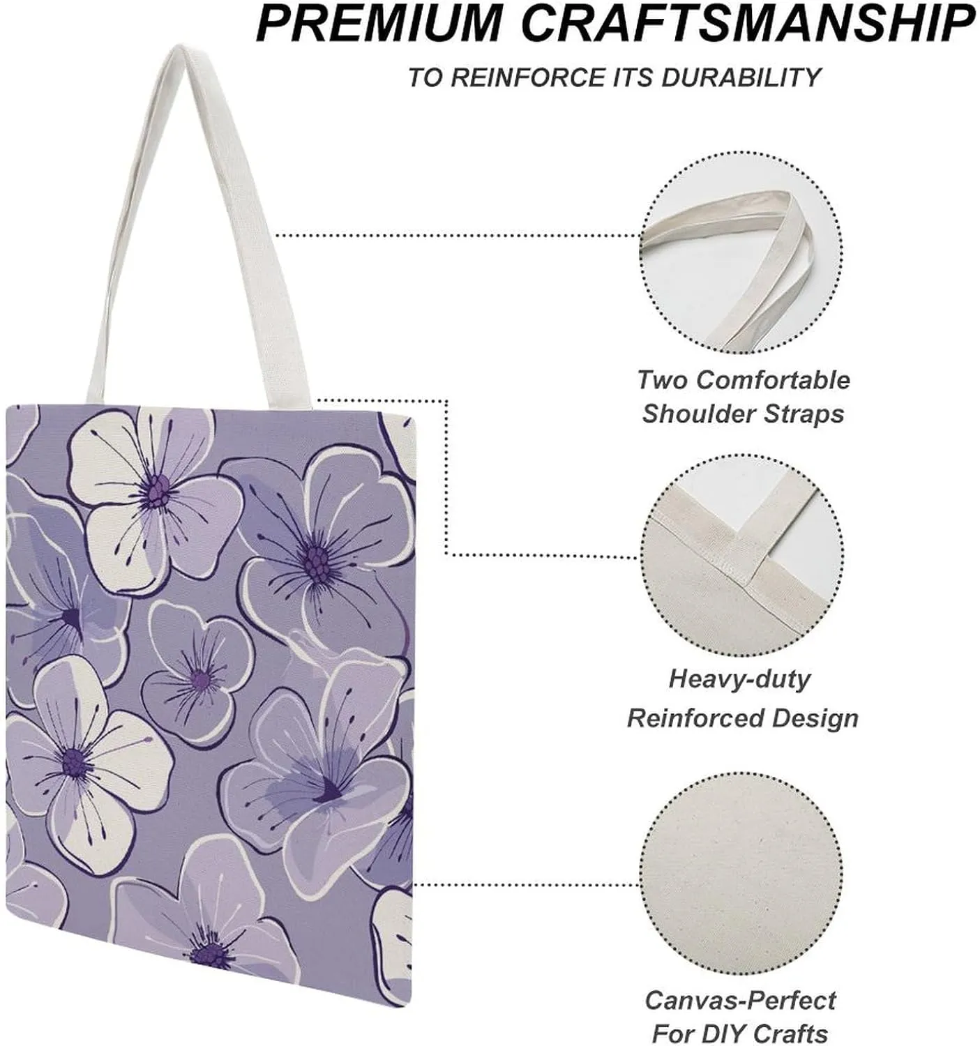 Tote Bags for Women Canvas Handbag Neon Heart Pattern Grocery Bags Shoulder Bag Casual Bag