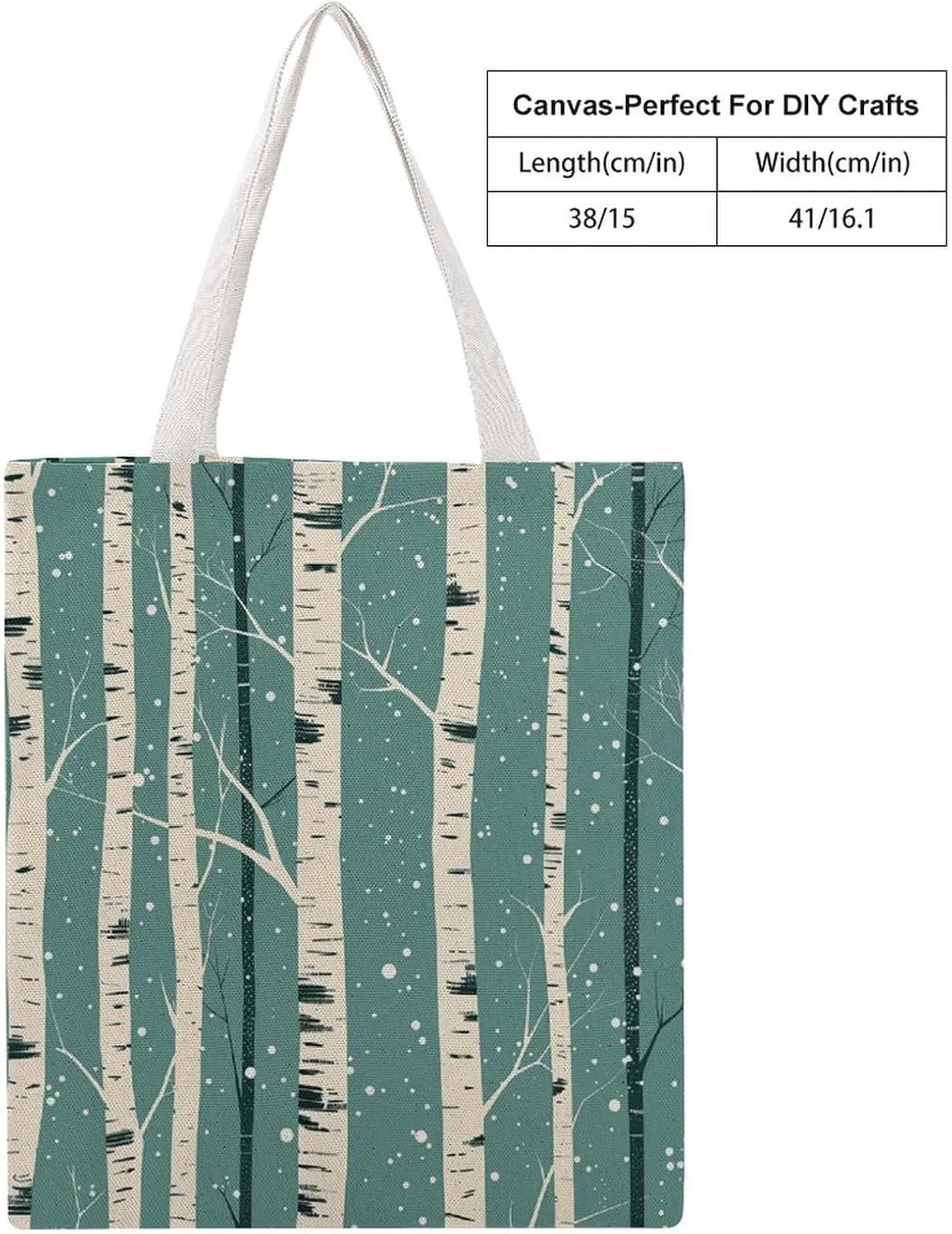 Tote Bags for Women Canvas Handbag White Marble Texture Grocery Bags Shoulder Bag Casual Bag