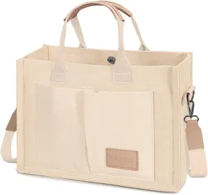 Tote Bags for Women Canvas Tote Purse Crossbody Bags with Pockets Top Handle Shoulder Handbags Satchel Bags for Women