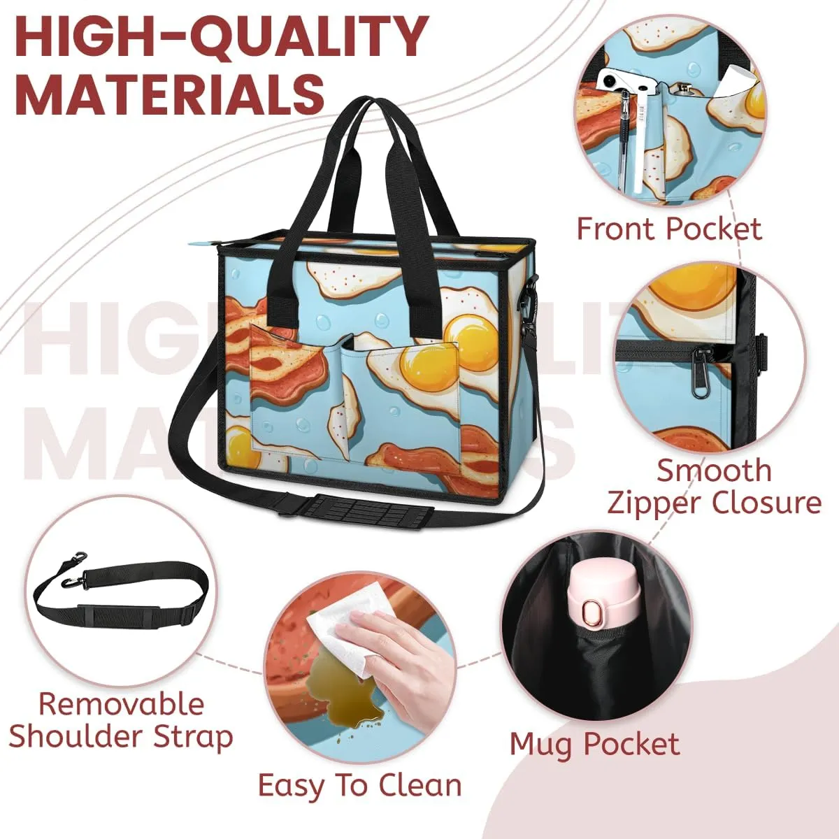 Tote Satchel Bag Set 3PCS for Women,Travel Shoulder Bag Handbag and Wallet Daily Use02