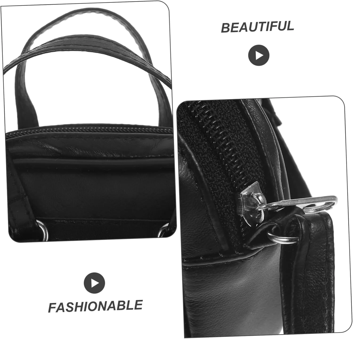 Toyvian 3pcs Miniature Doll Handbag Crossbody Bag for DIY Cute Decorative Accessory for Dollhouse Collection Versatile Styling Options for Little Dolls