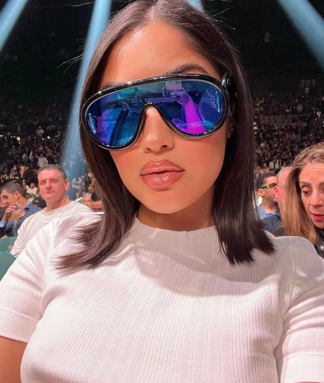 Trendy Wave Mask Sunglasses for Women Men Oversized Shield Sun Glasses Fashion Designer Style
