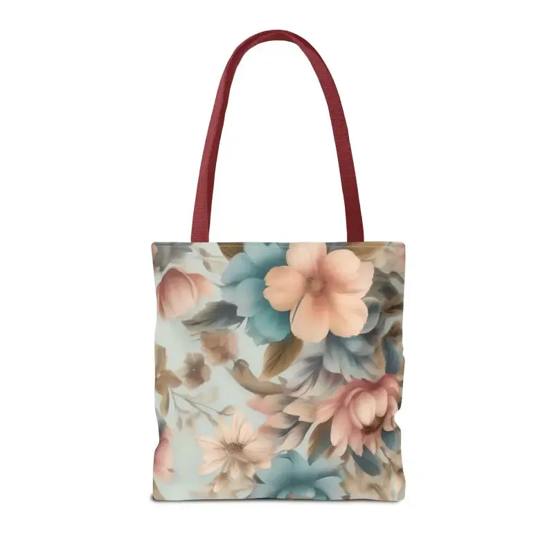 Vintage Flowers Pattern Tote Bag for Everyday Style
