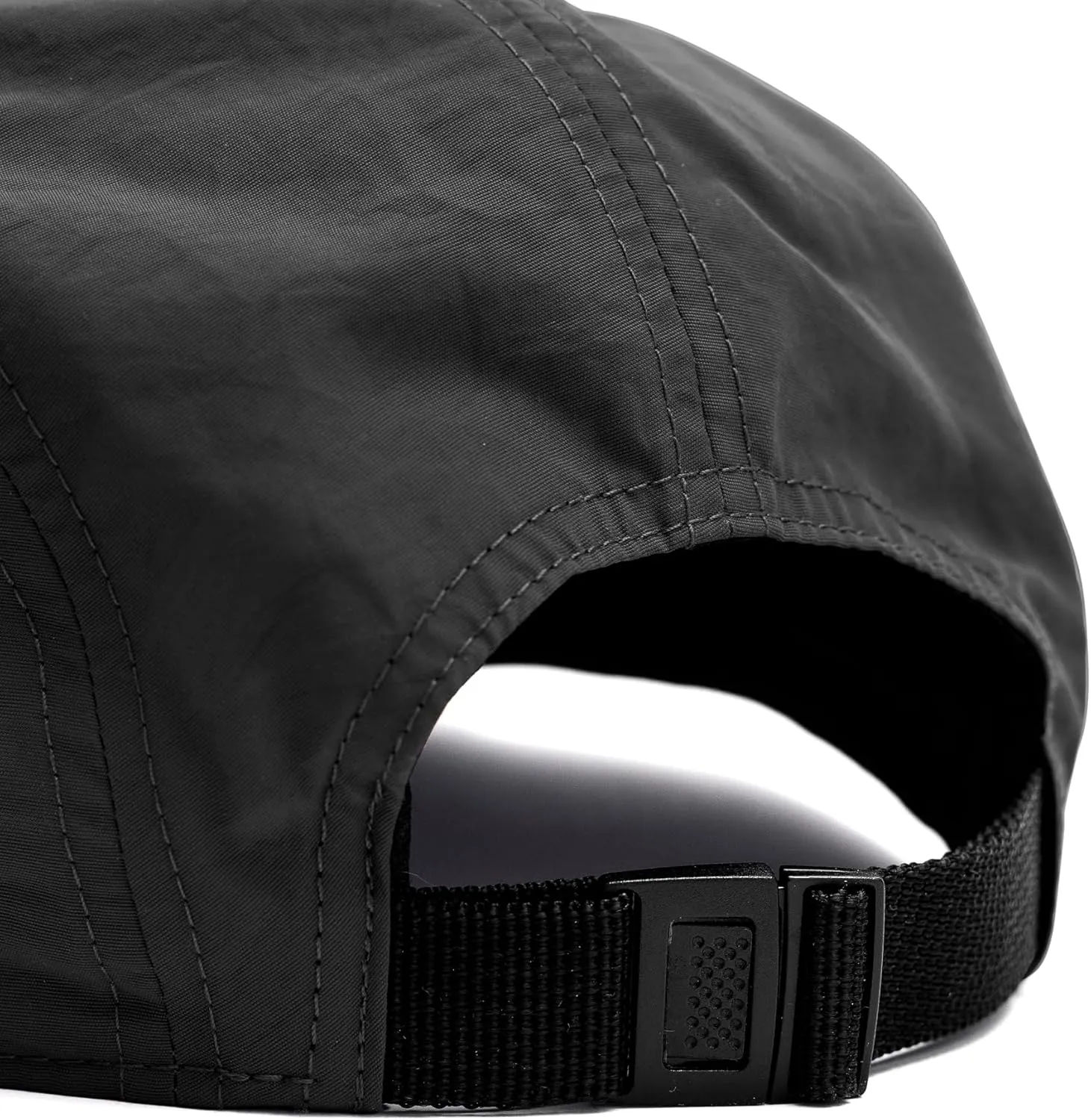 Wallowa Camp Hat, Lightweight Nylon 5 Panel Cap with Snap Closure