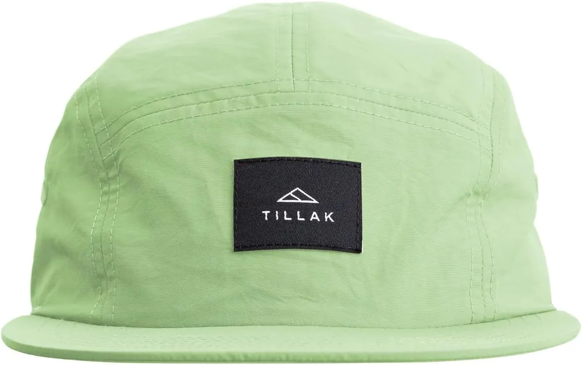 Wallowa Camp Hat, Lightweight Nylon 5 Panel Cap with Snap Closure