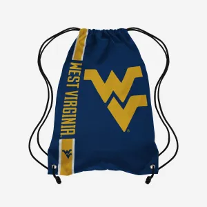 West Virginia Mountaineers Big Logo Drawstring Backpack