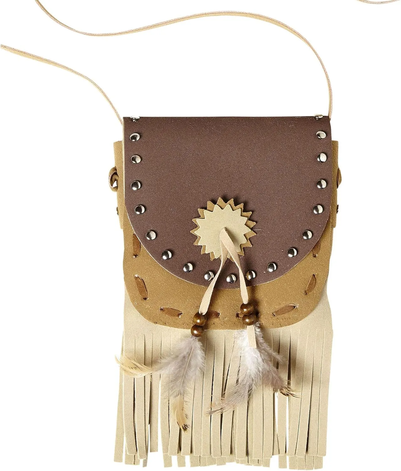 Widmann 05905 – Indian Bag, Handbag, Western, Wild West, Carnival Fancy Dress