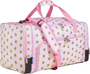 Wildkin Kids Weekender Duffel Bag – Carry-On Size for School, Travel, & Sleepovers