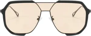 willochra Fashion Oversized Square Women Sunglasses Vintage Punk Men Outdoor Eyewear Shades UV400