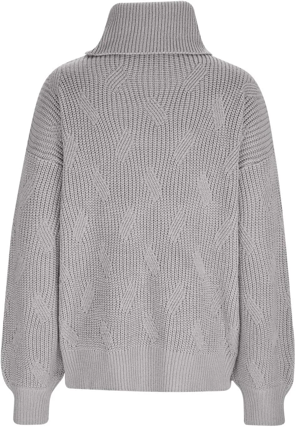 Women Oversized Slouchy Knit Turtleneck Sweaters Fall Fashion 2023 Batwing Sleeve Pullover Tops Y2K Clothes