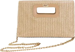 Women Tassel Beach Purse Boho Shoulder Bags Crochet Messenger Cotton Straw Crossbody Bag