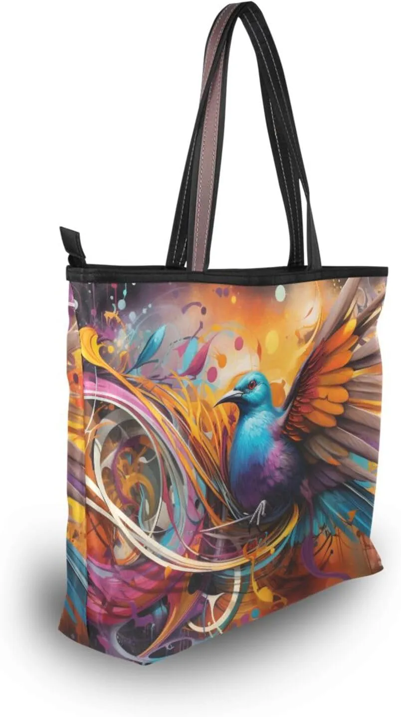 Women Tote Bag, Large Shoulder Hobo Bags Casual Handbags Big Capacity Shopping Work Bag for Vacation, 43