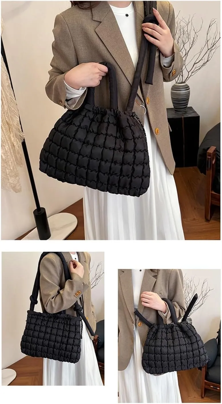 Women's handbags pleated clouds bag shoulder crossbody bag