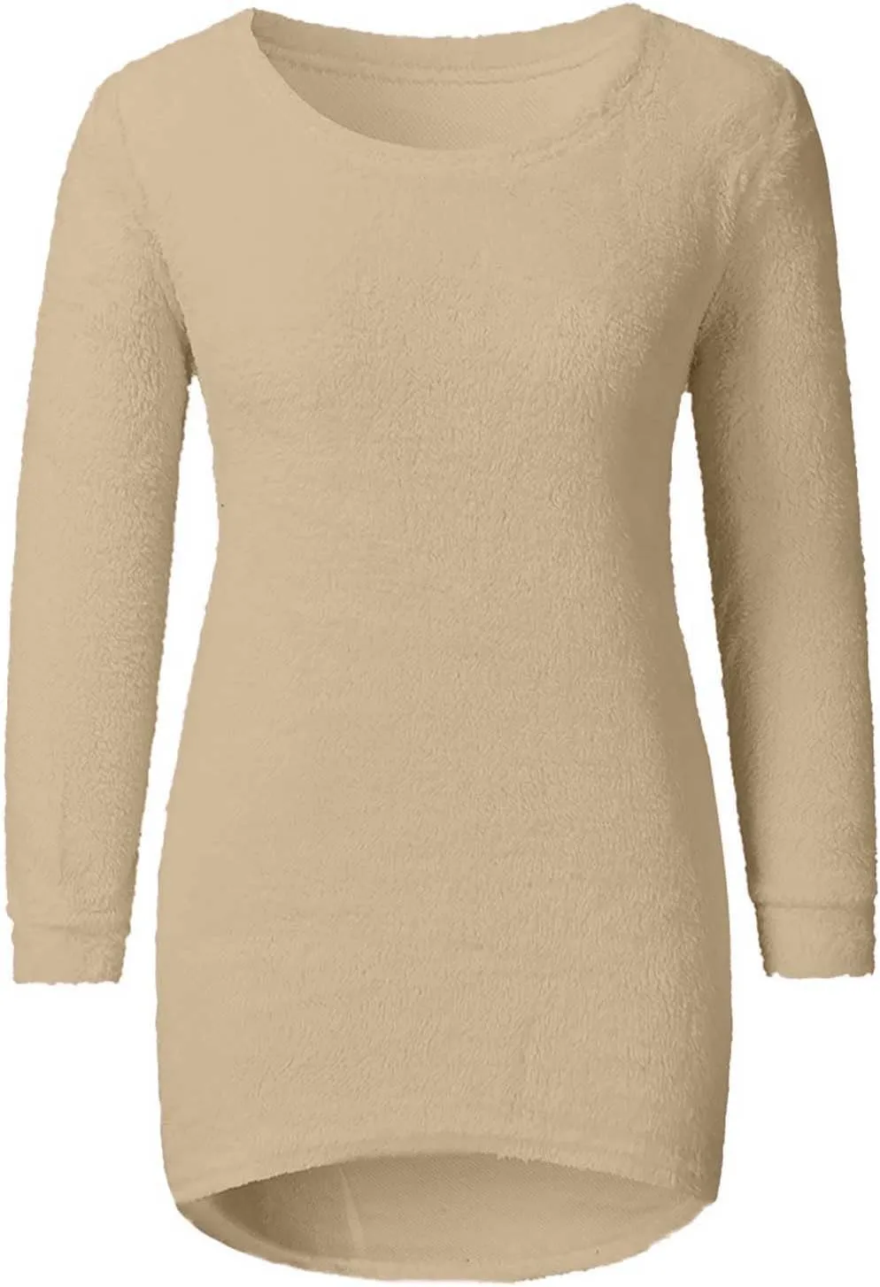 Womens Pullover Sweater Oversized Fuzzy Wool Christmas Long Sleeved for Women Fall Winter Cozy Fashioable Outfit
