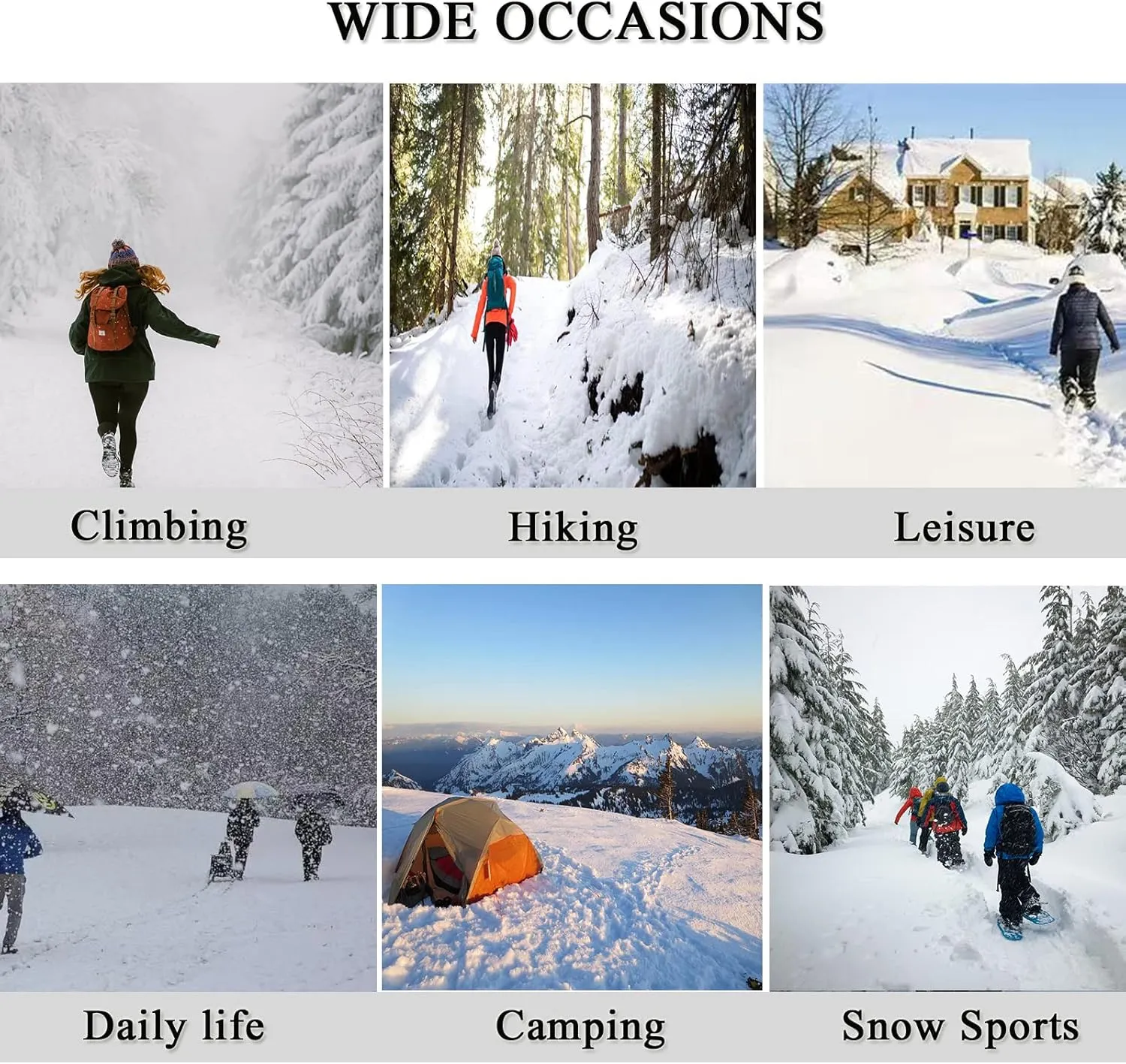 Women's Thickened Down Jacket - Winter Hooded Short Puffy Packable Jacket, Warm Puffer Down Coat for Christmas Gift