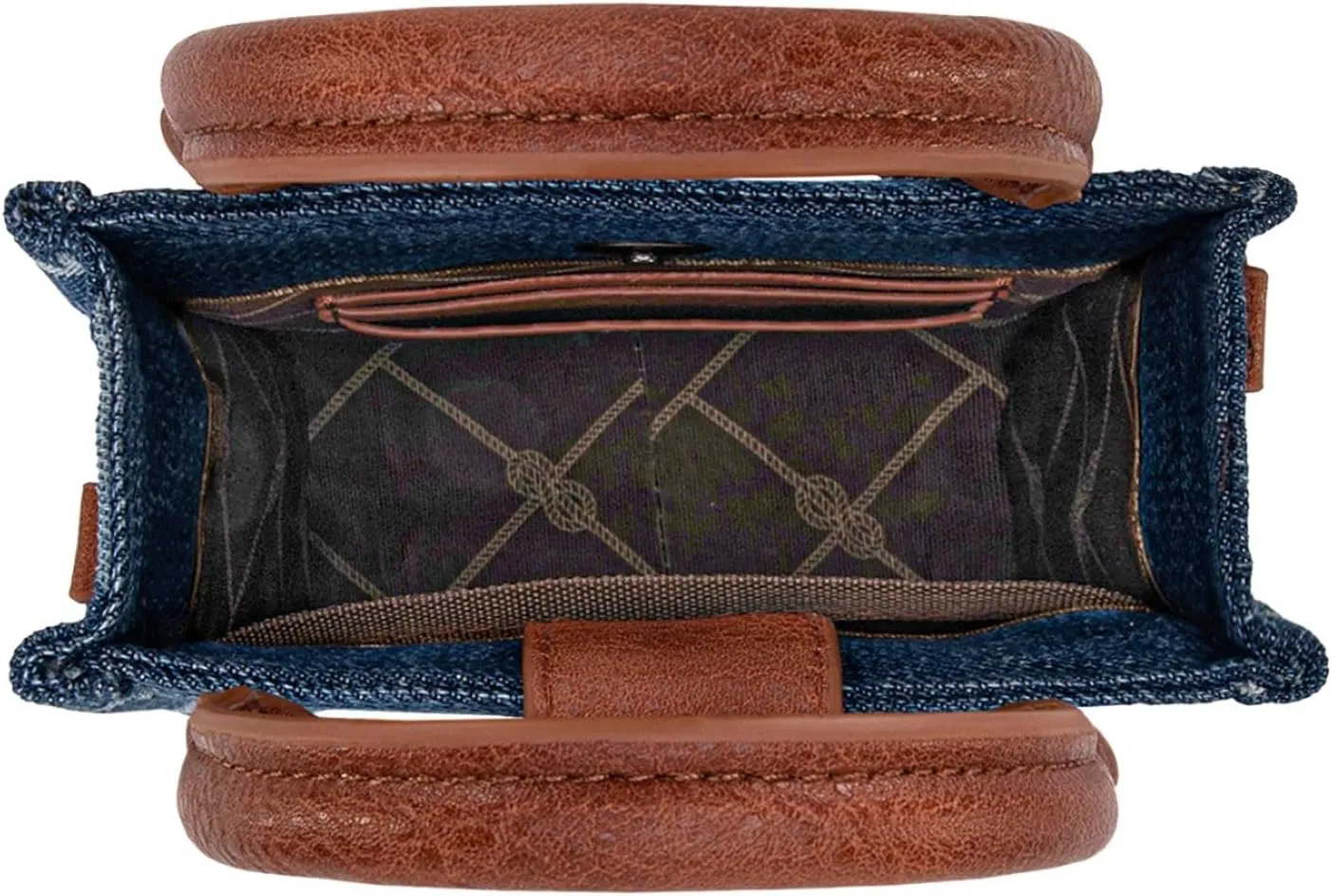 Wrangler Crossbody Bag for Women Top Handle Small Handbag and Aztec Tote Purse