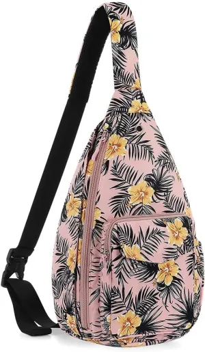 XEYOU Women's Sling Crossbody bag Casual Daypack Outdoor Travel Hiking Backpack for Cycling Walking Dog Hiking