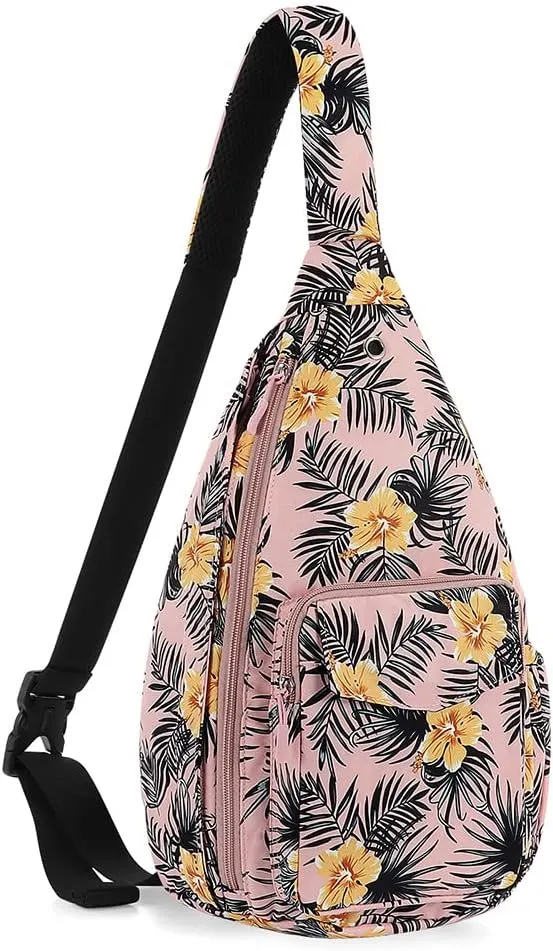 XEYOU Women's Sling Crossbody bag Casual Daypack Outdoor Travel Hiking Backpack for Cycling Walking Dog Hiking