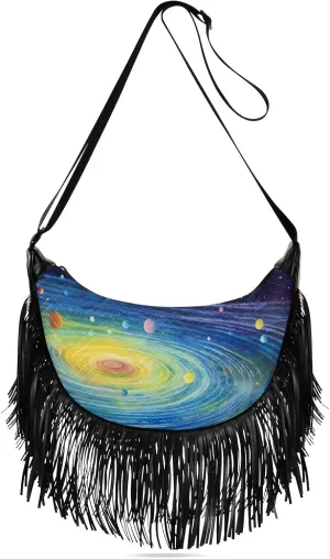 xigua Colorful Universe Crossbody Bags for Women, Crossbody Purse Shoulder Purse and Handbags with Adjustable Strap28