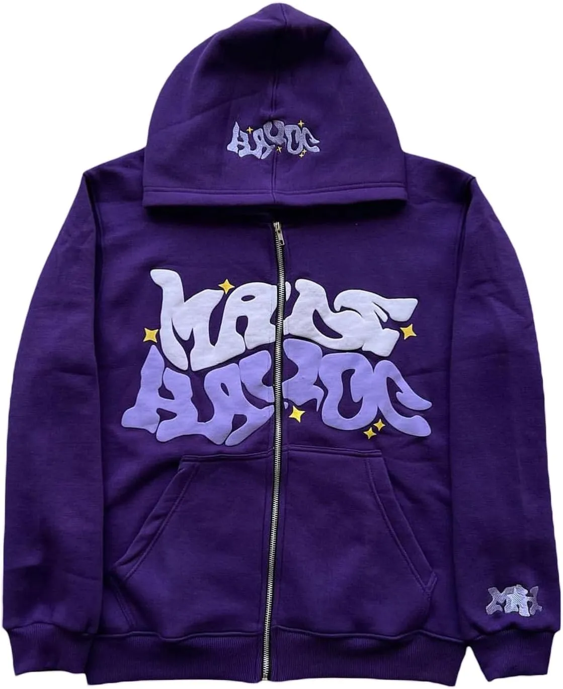 Y2K Hoodie Women Men Zip Up Grunge Aesthetic Hoodies Casual Vintage Oversized Pullover Sweatshirt Harajuku Jacket