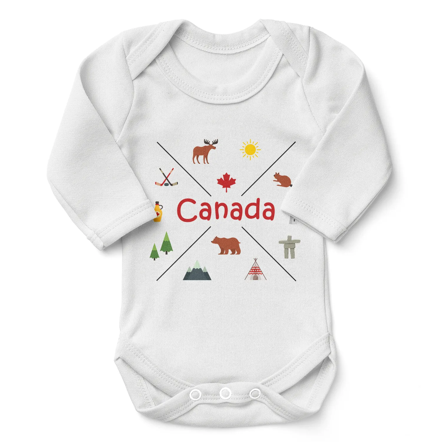 Zeronto Baby Gift Basket - Someone in Calgary Loves You