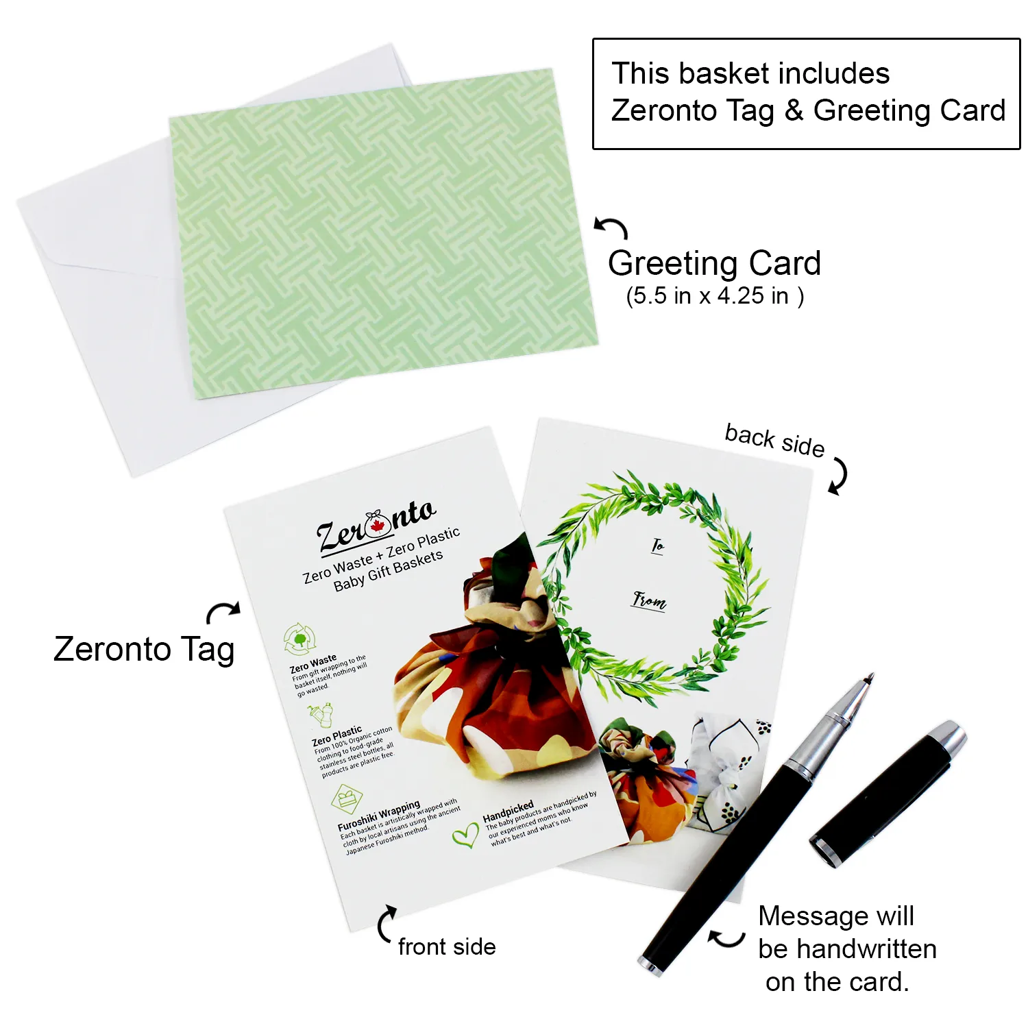 Zeronto Baby Gift Basket - Someone in Edmonton Loves You