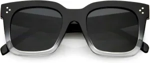 zeroUV - Oversized Fashion Retro Square Sunglasses for Women Vintage Style 50mm