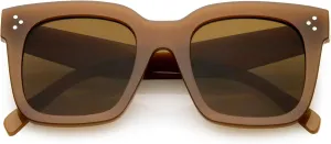zeroUV - Oversized Fashion Retro Square Sunglasses for Women Vintage Style 50mm
