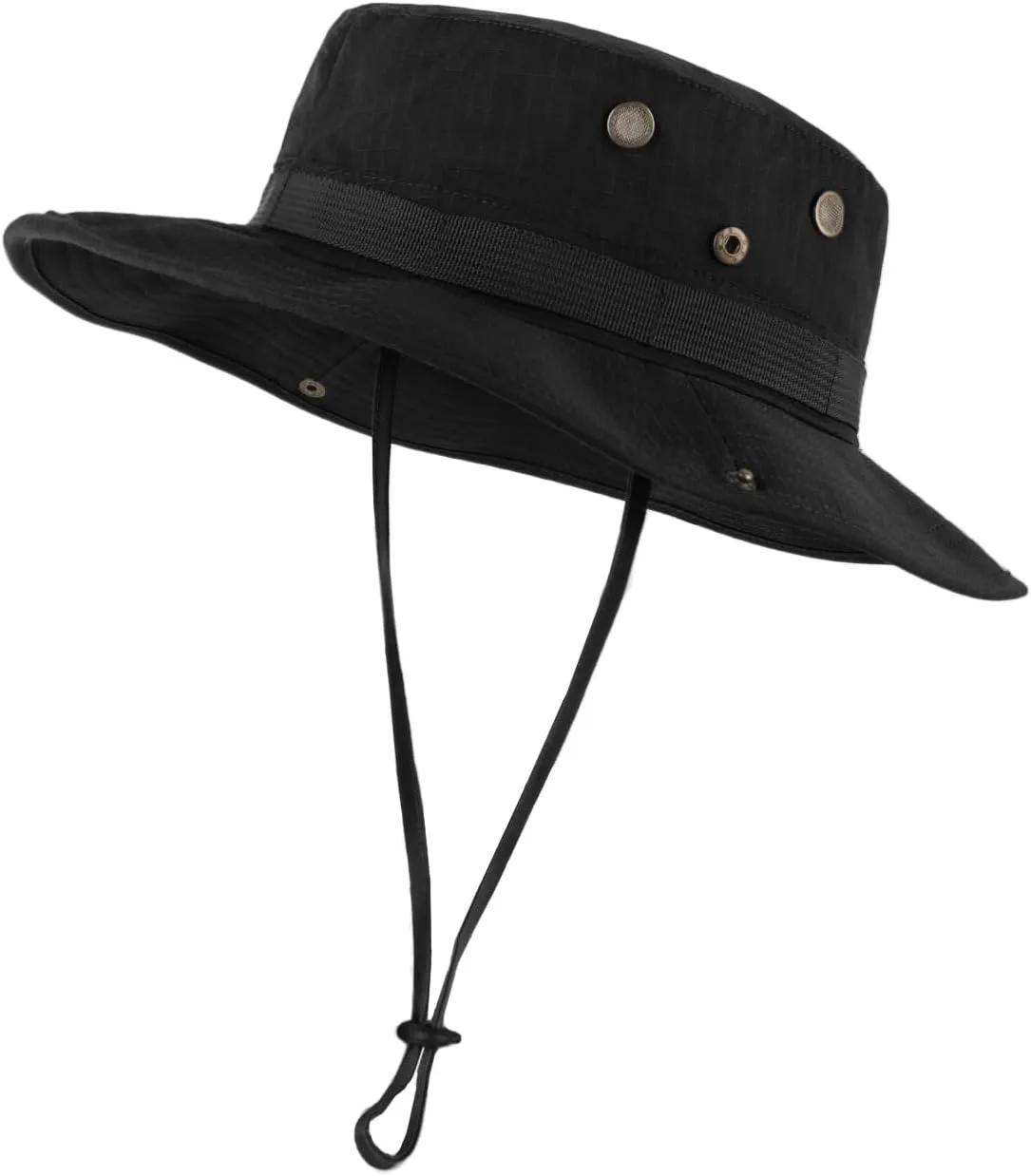 Zylioo XXL Oversized Boonie Sun Hats,Military Tactical Safari Hat for Big Heads,Lightweight Hunting Hats with Strap